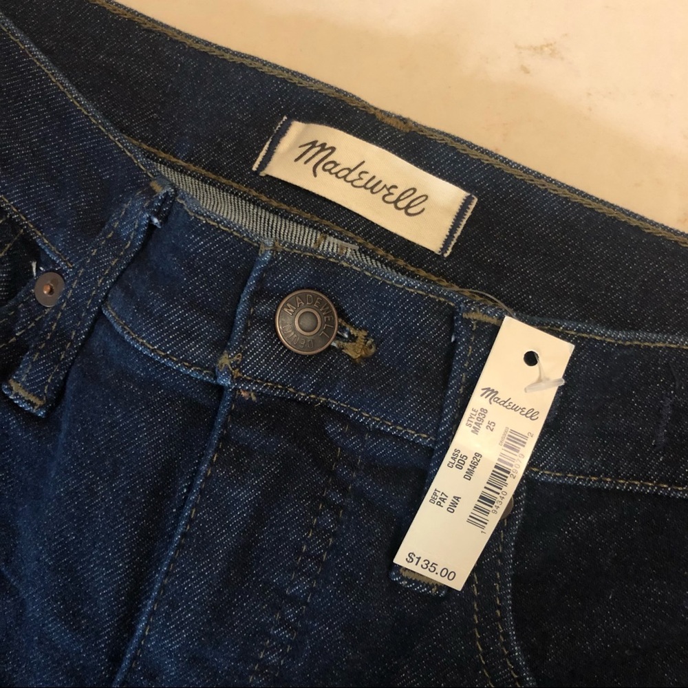 New- Madewell 9” Mid-rise Skinny Jeans, Size W25 - Picture 6 of 16